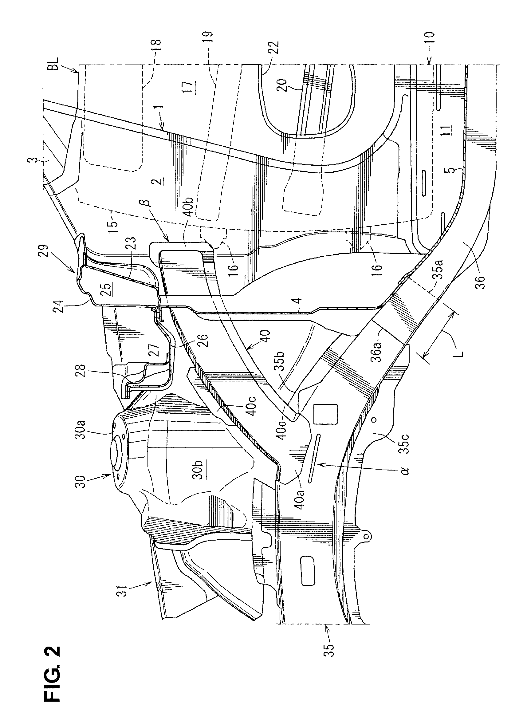 Front structure of automotive vehicle