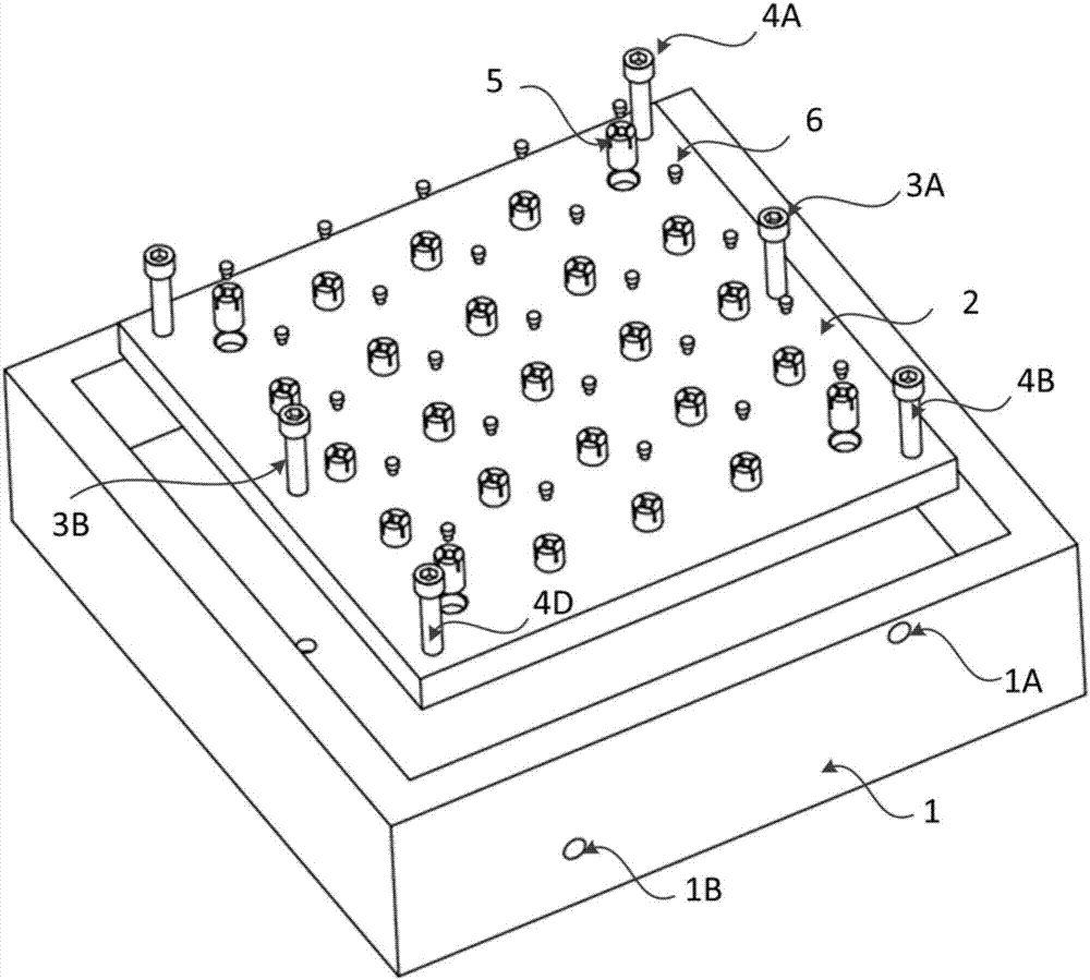 Clamping cooling device used for steel plate part laser quenching machining