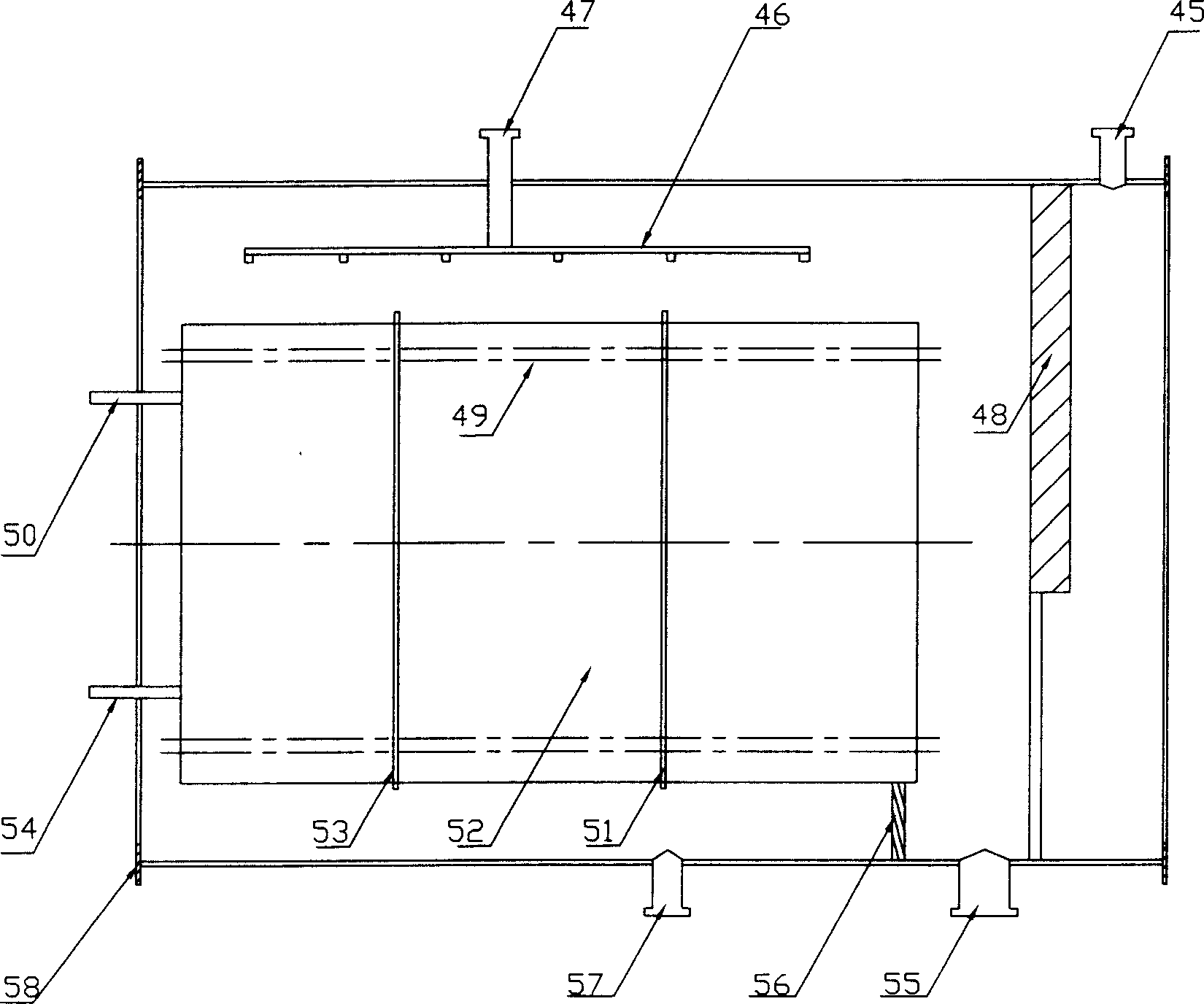 Low-temperature multi-effect seawater desalination process