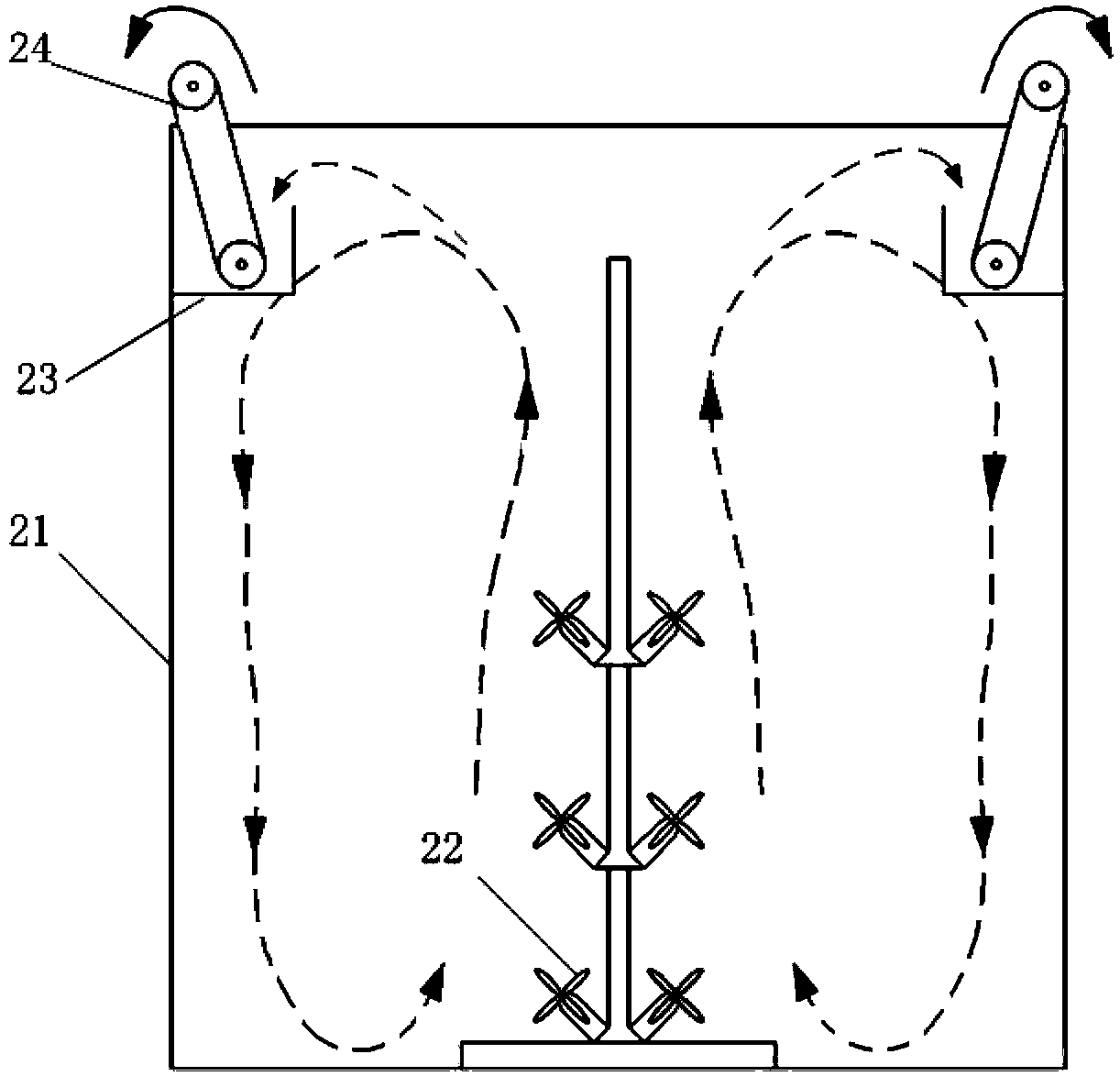 Reaction system for biologically and ecologically improving water quality