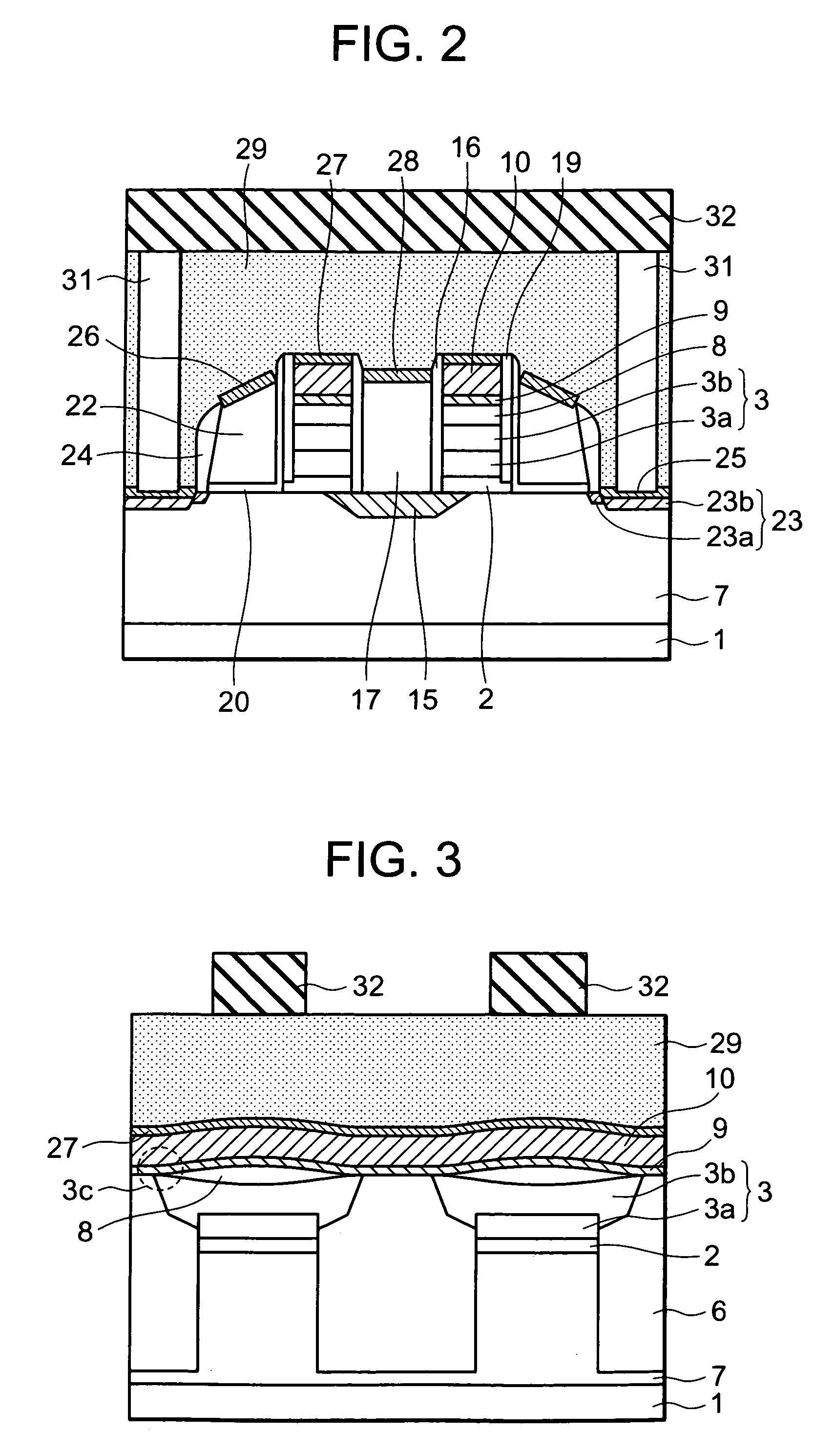 Non-volatile semiconductor memory device having an erasing gate