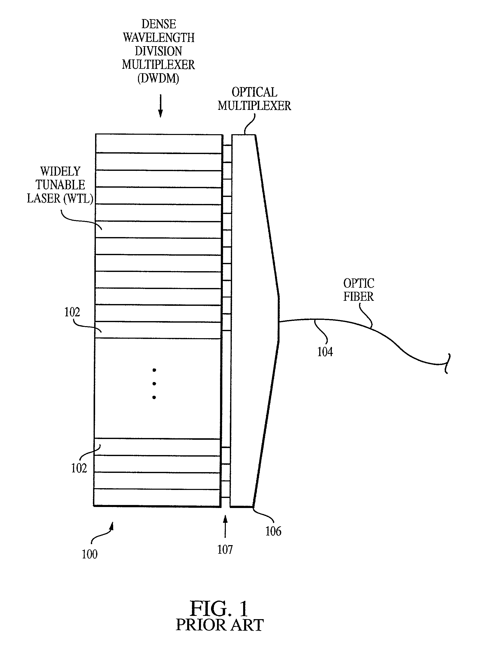 Tunable semiconductor laser having cavity with reflective Fabry-Perot etalon and Mach-Zehnder interferometer