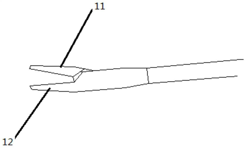 Rotary type transnasal aneurysm clamp