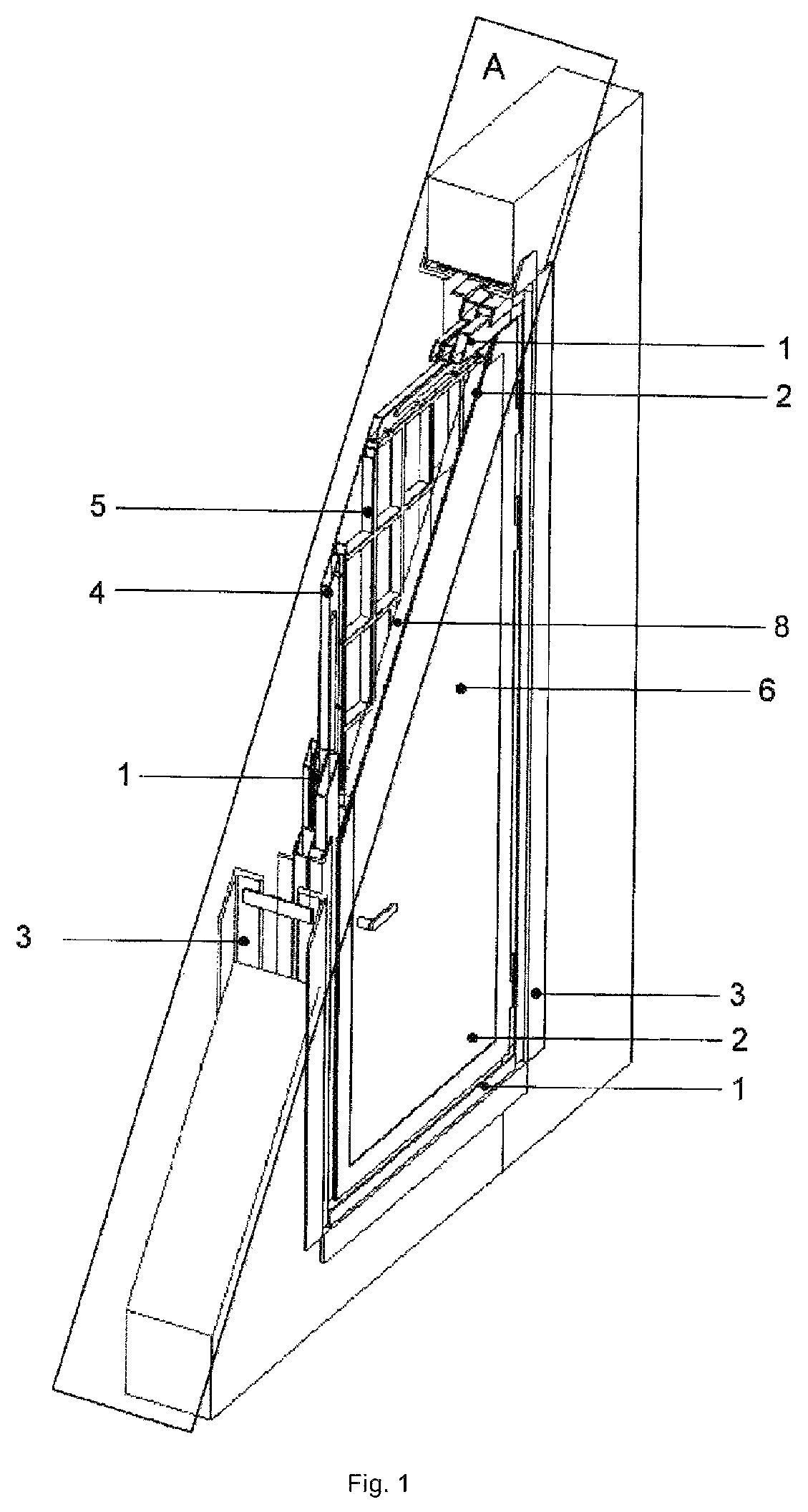 Fire-blast resistant door assembly and methods for installing the same