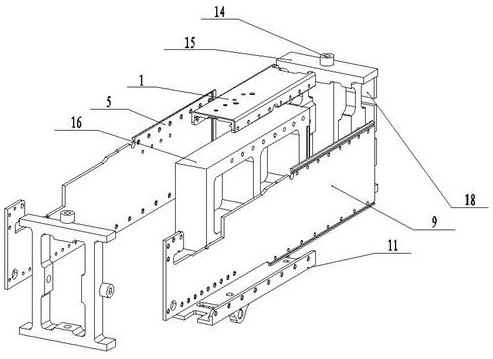 Assembly method of combined cartridge receiver