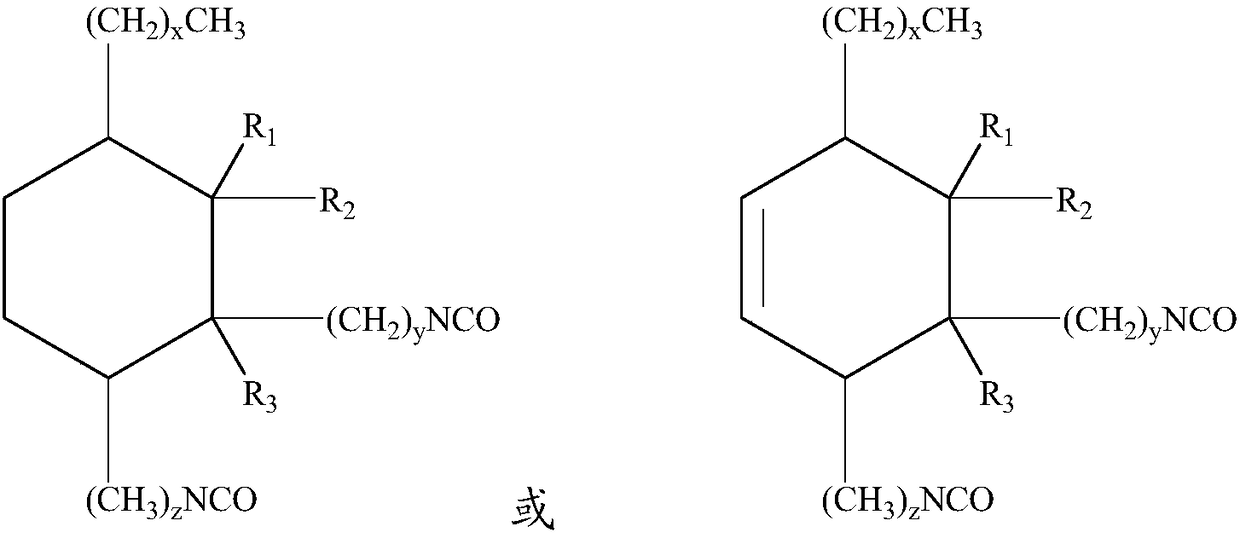 Low-burning rate and high-energy HTPB propellant and application of alicyclic diisocyanate