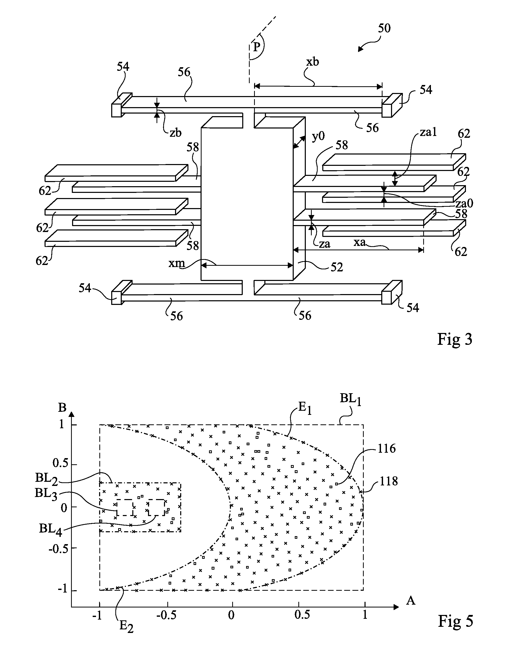 Determination of values of physical parameters of one or several components of an electronic circuit or of a microelectro-mechanical system