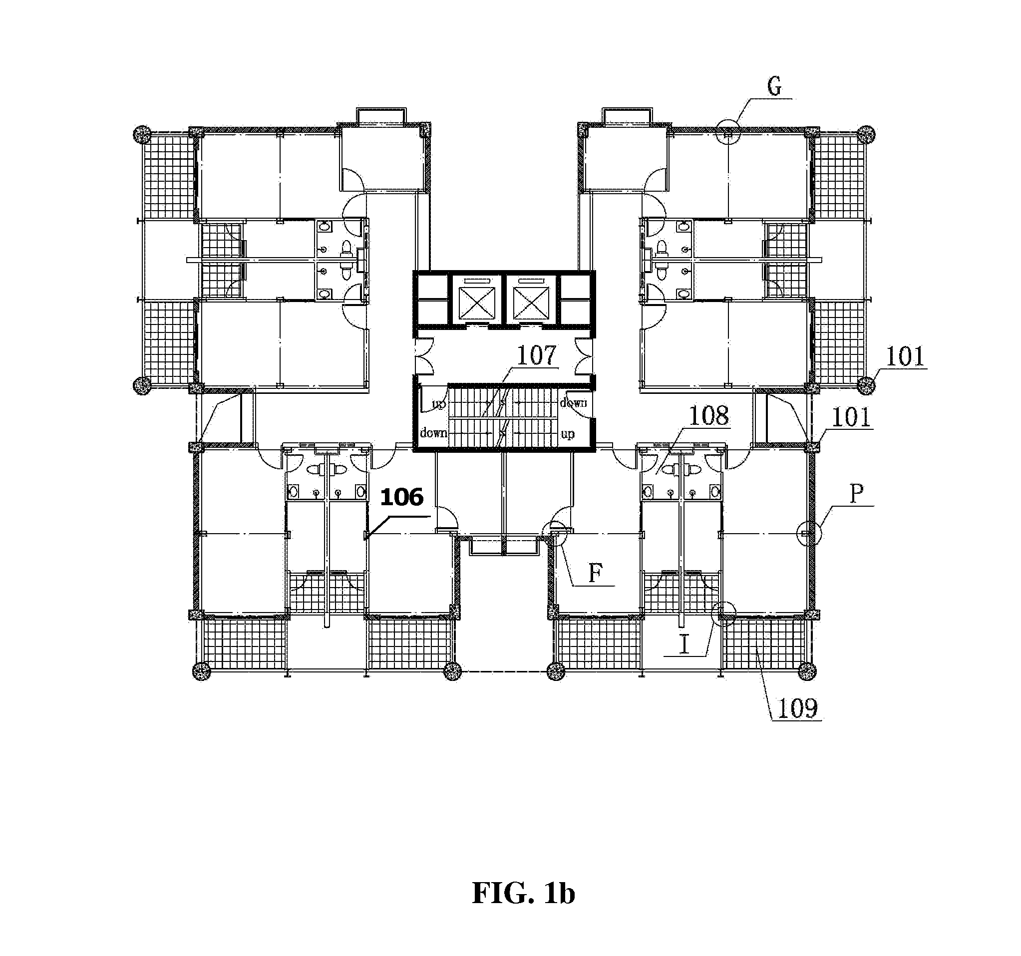 House constructed from finished product components and constructing method thereof