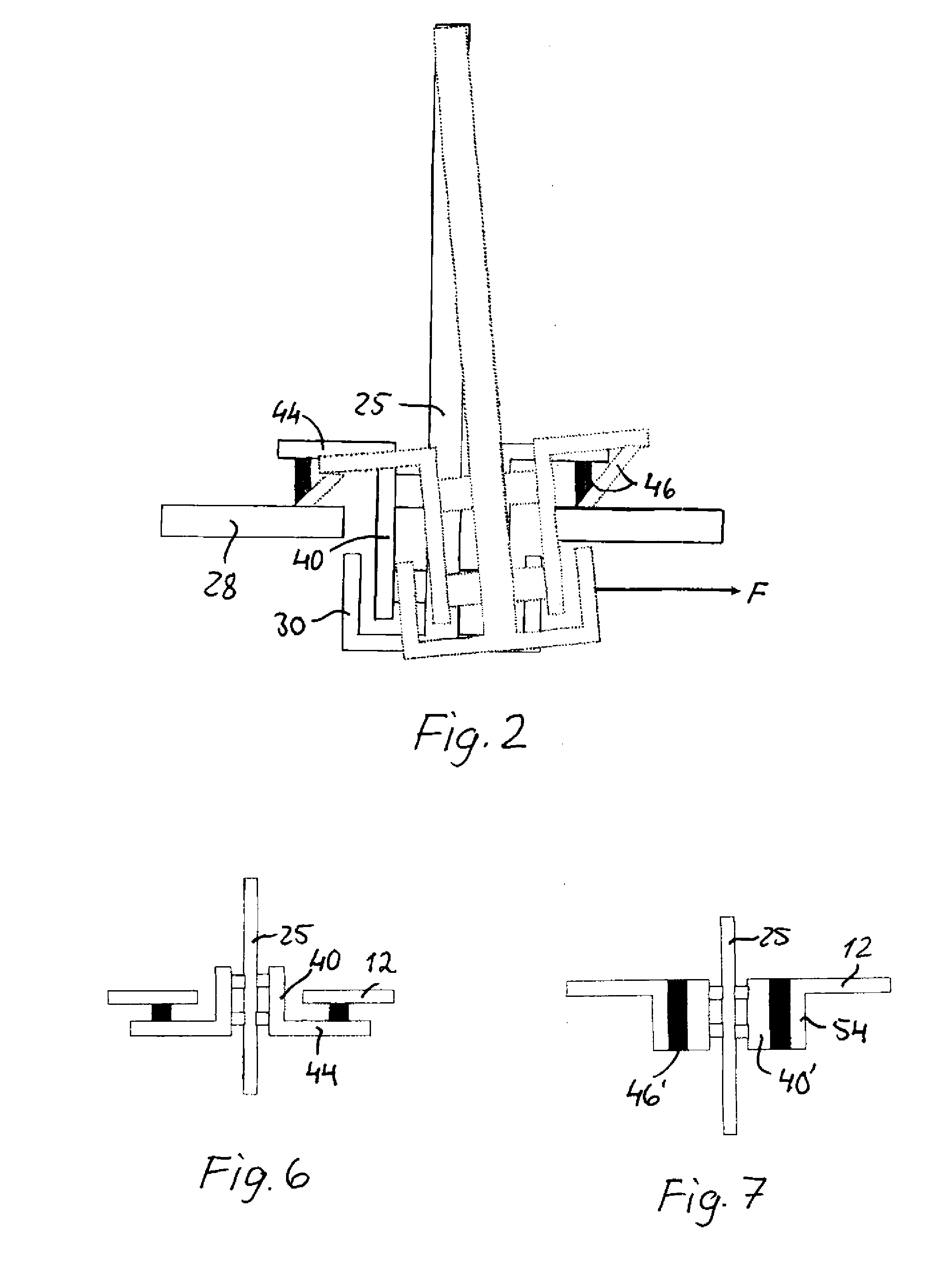 Apparatus for centrifugal separation