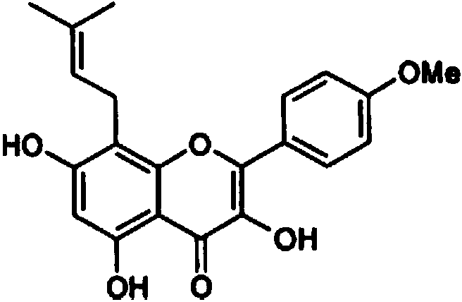 Preparation method of Anhydroicaritin oral micelle preparation