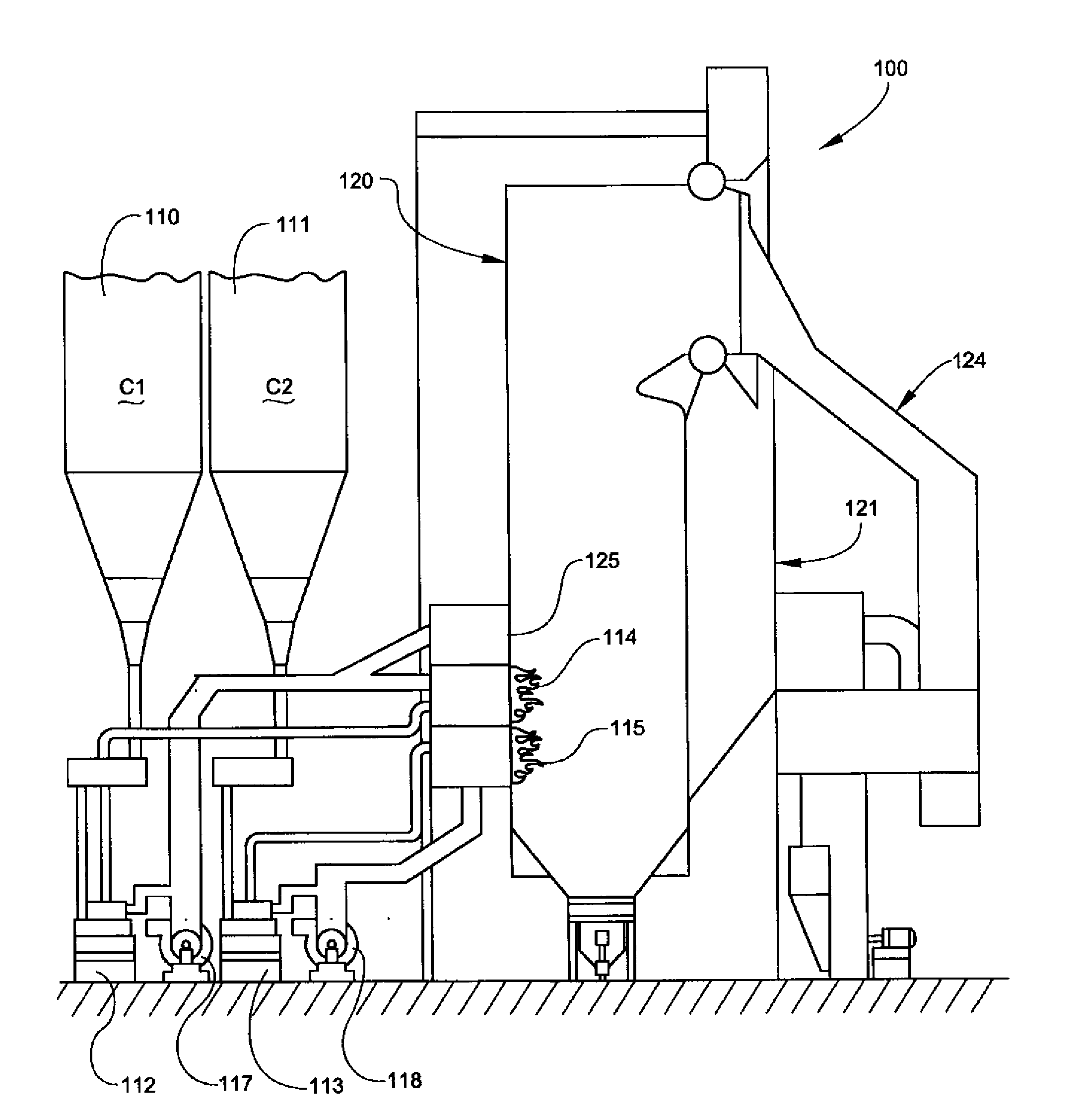 Staged-coal injection for boiler reliability and emissions reduction