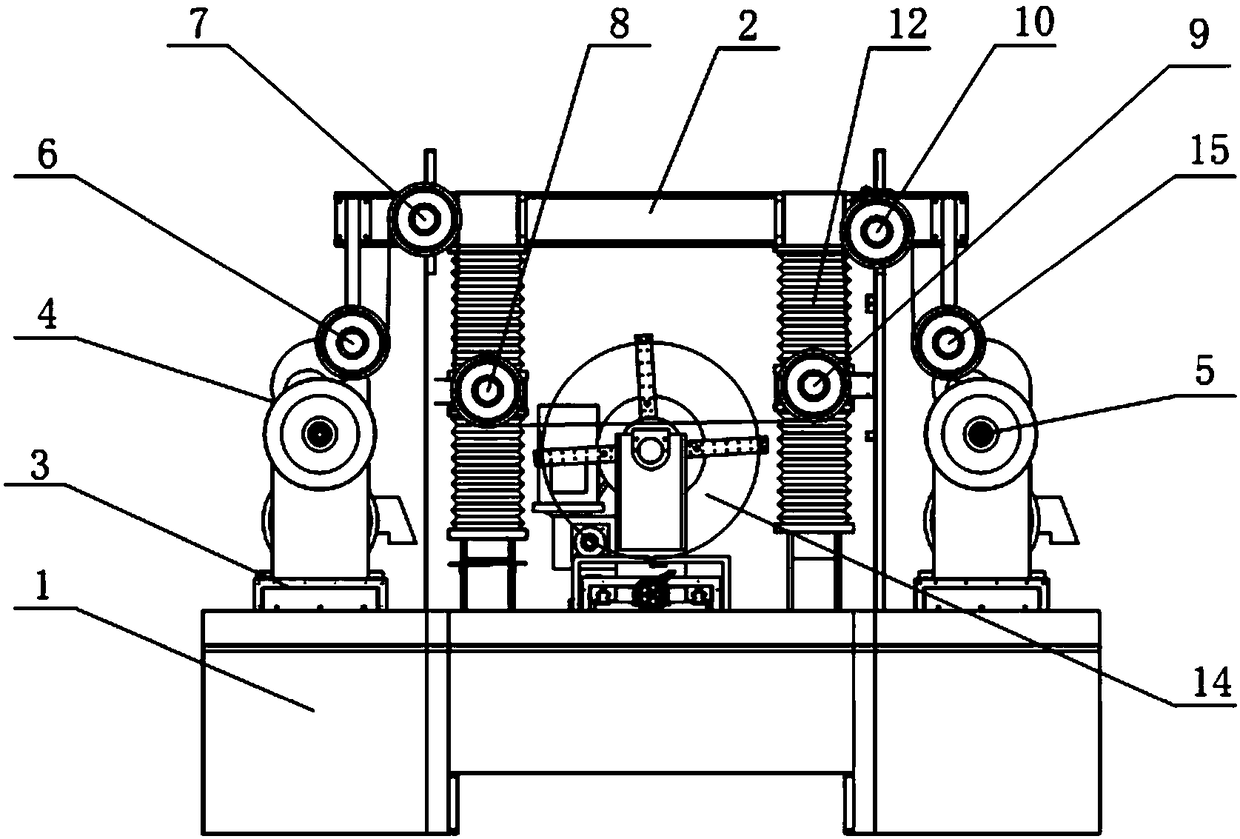 Diamond wire cutting machine