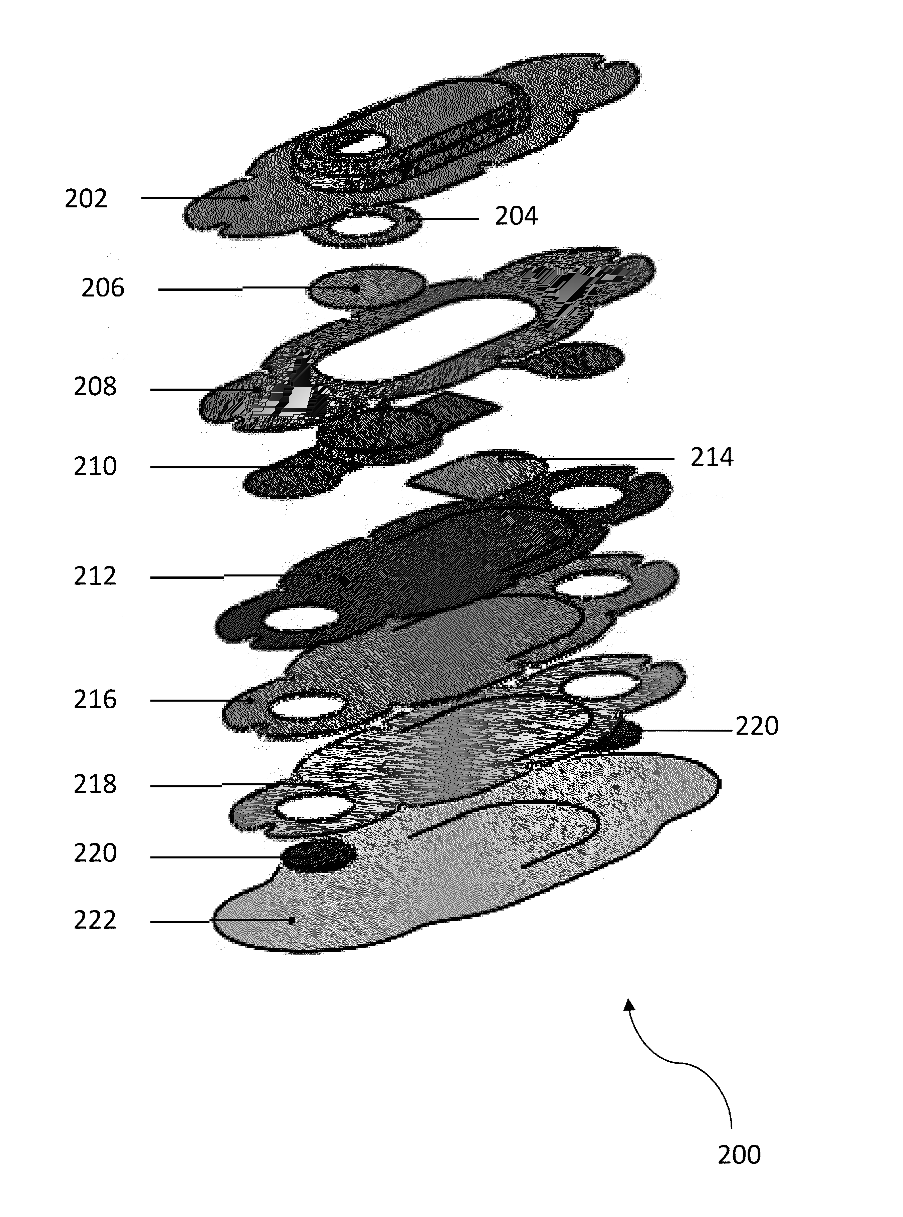 Disposable biometric patch device