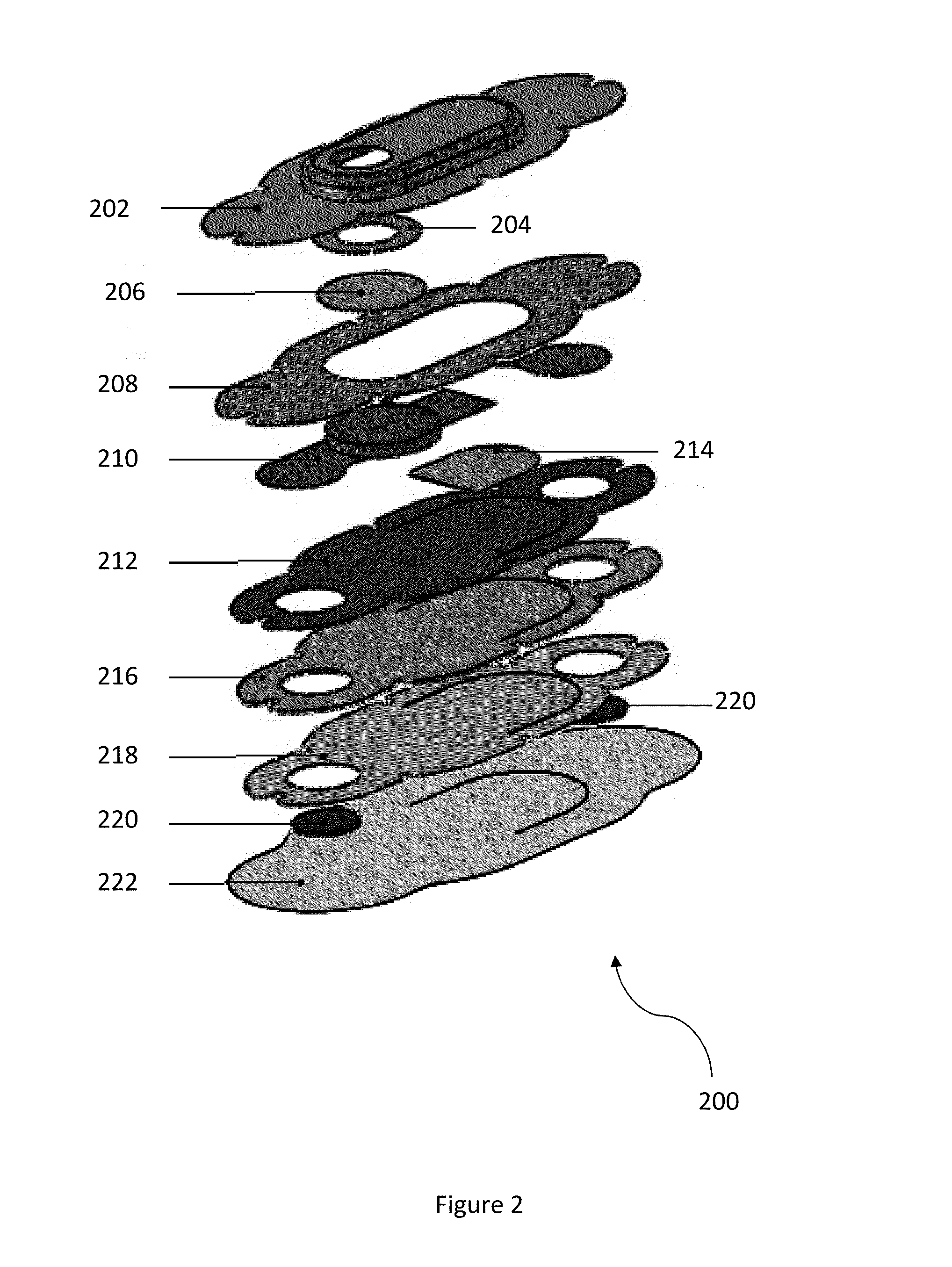 Disposable biometric patch device