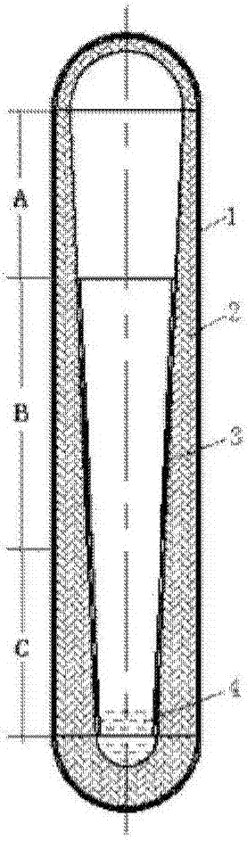 An anti-gravity heat pipe