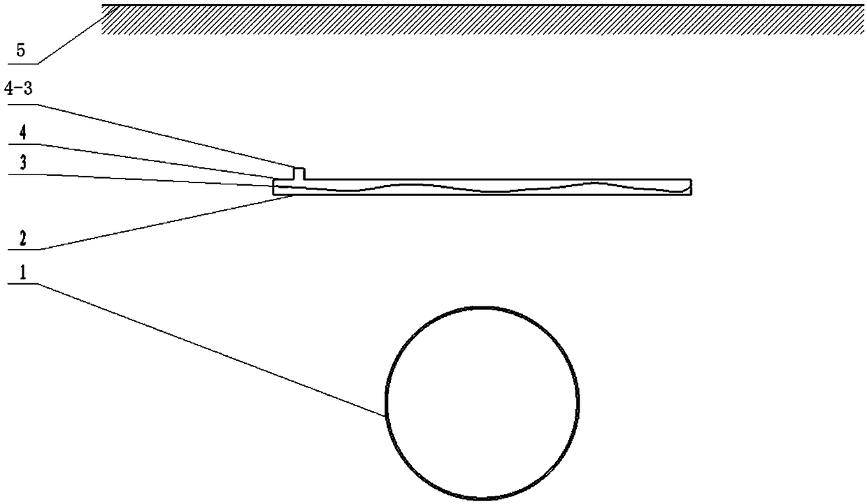 Buried pipeline protection plate and mounting method thereof