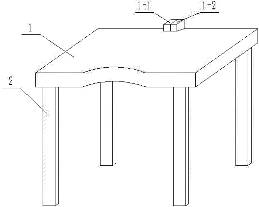 Intelligent learning desk for children and control method of desk