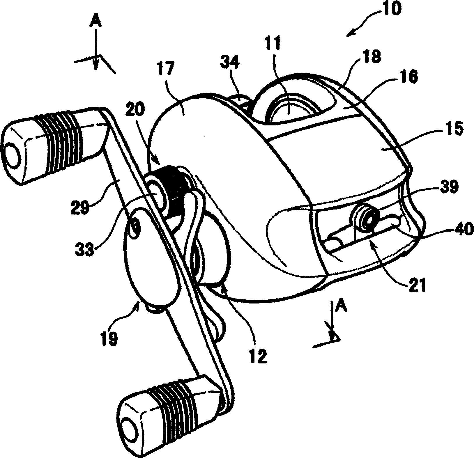 Bait-feeding type reel