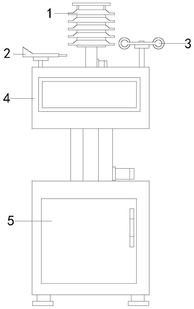 Atmosphere measuring instrument for air quality detection