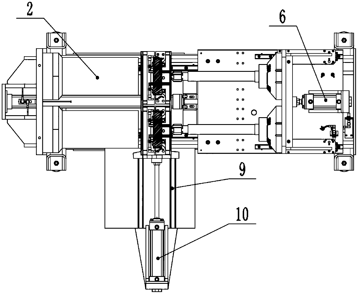 Involute spiral cylindrical outer gear grinding equipment