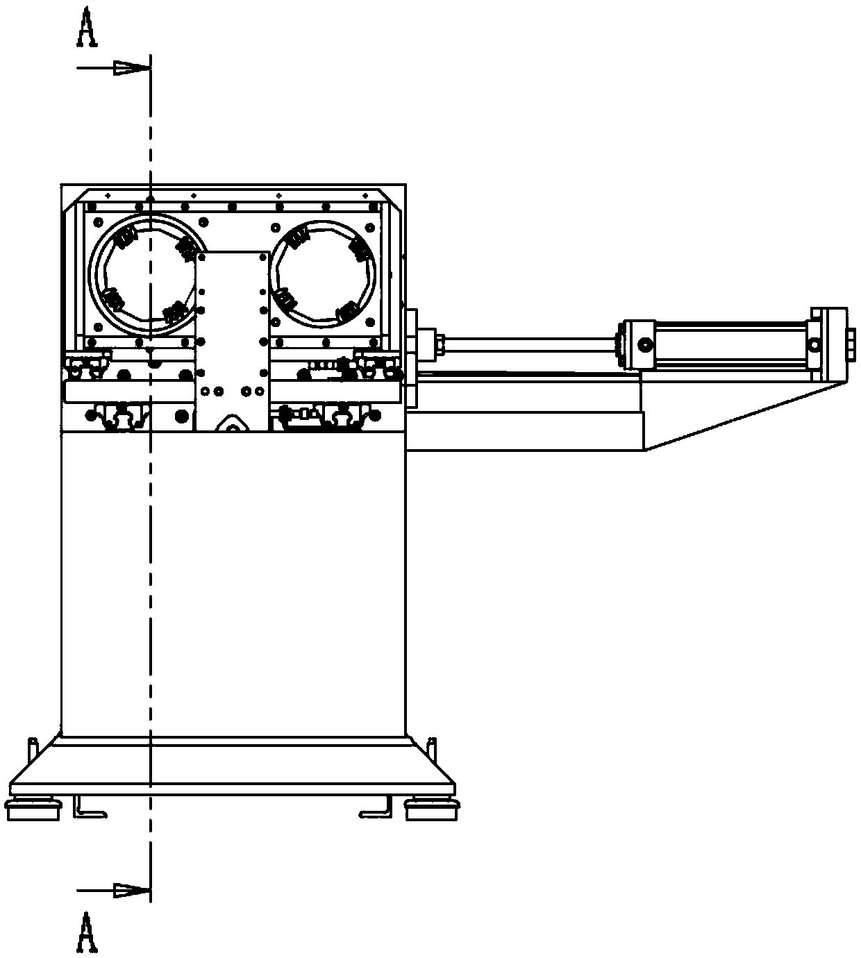 Involute spiral cylindrical outer gear grinding equipment