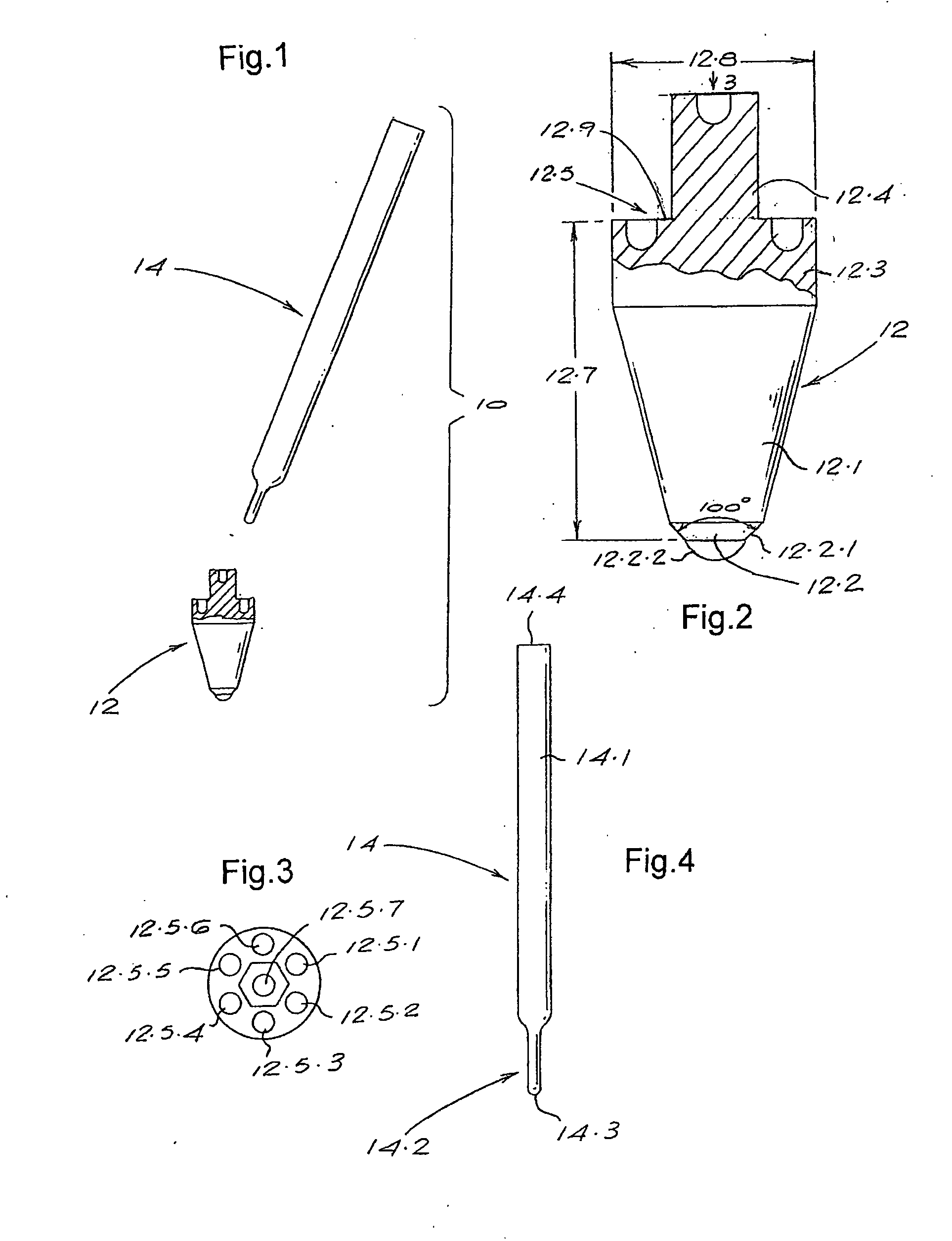 Osteotome and components thereof