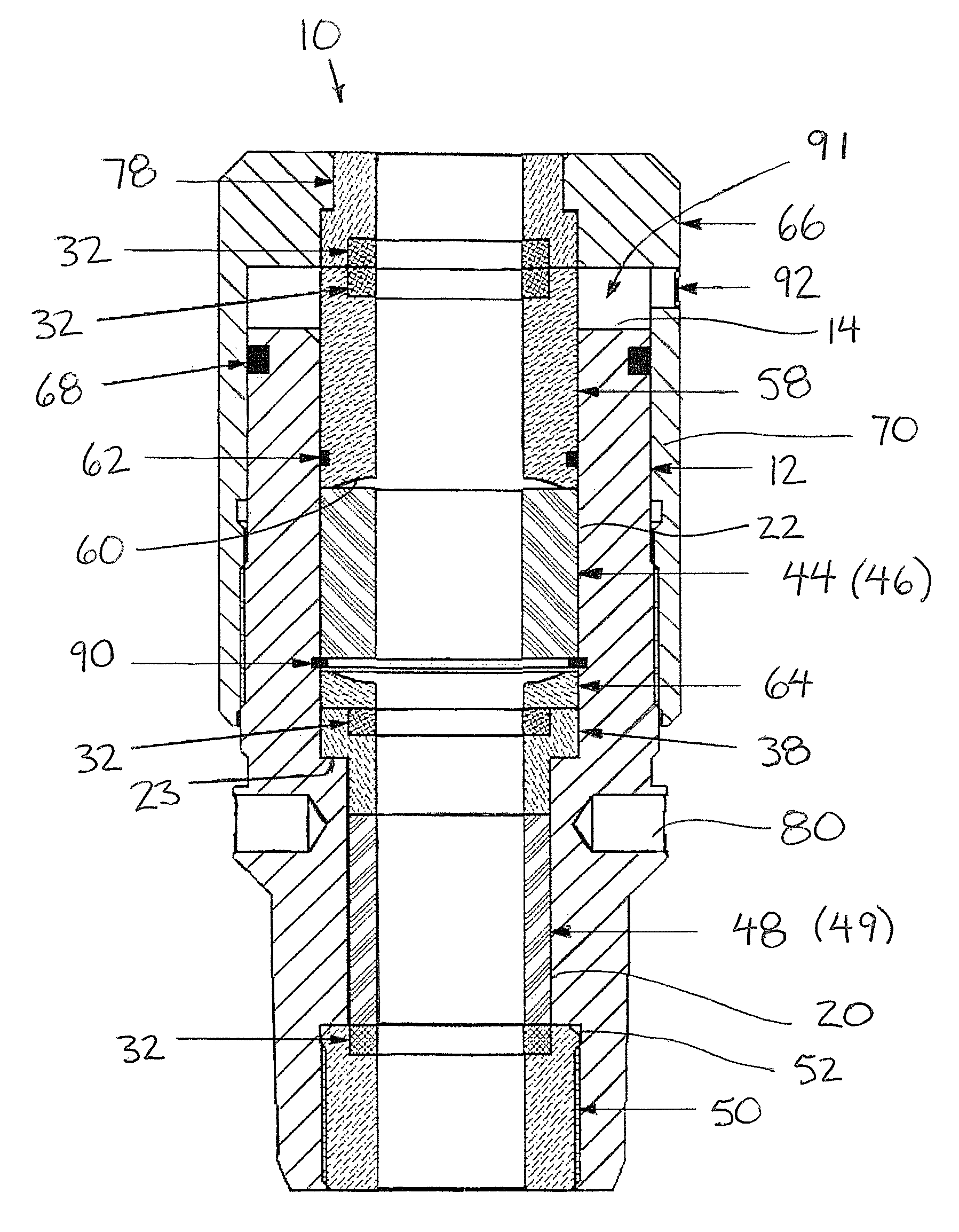 Stuffing box apparatus