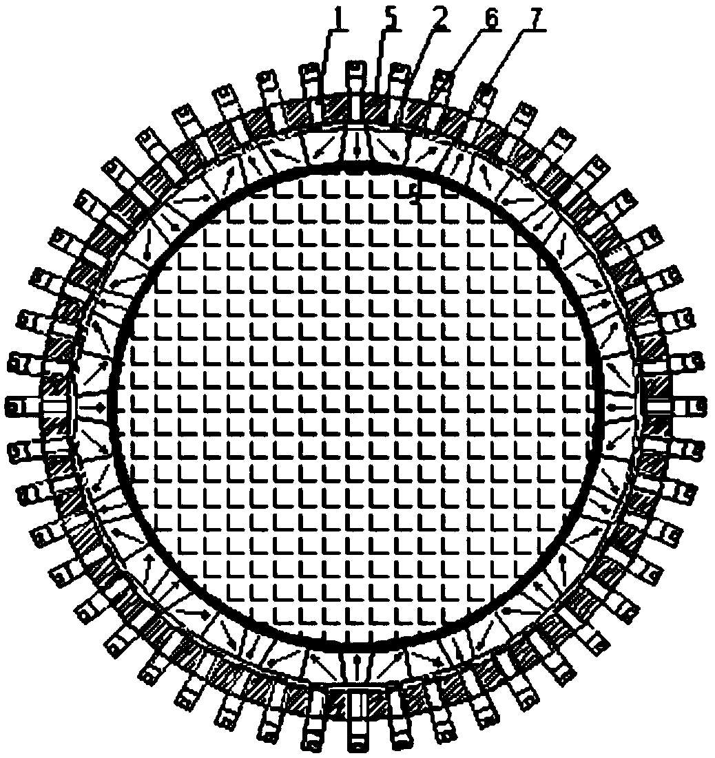 A kind of halbach magnetic steel structure permanent magnet synchronous motor and assembly method