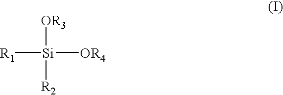 Alpha-olefin polymerization catalyst system which contains an aromatic silane compound