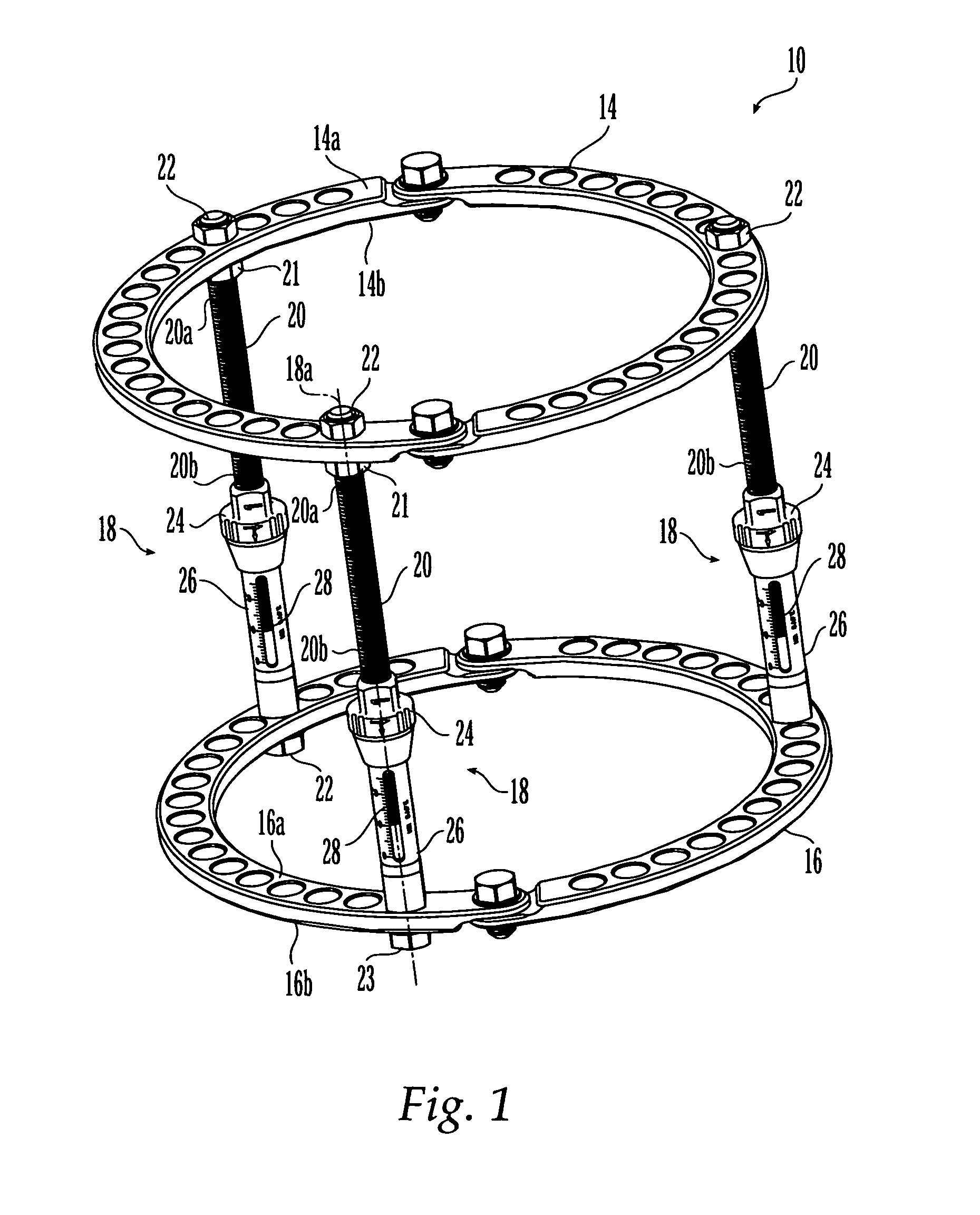 External fixation system and method of use