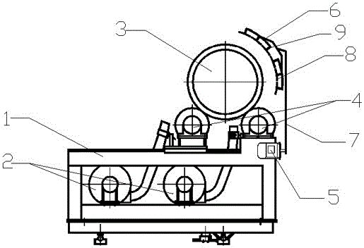 A production process of high-density polyethylene winding wall carat tube