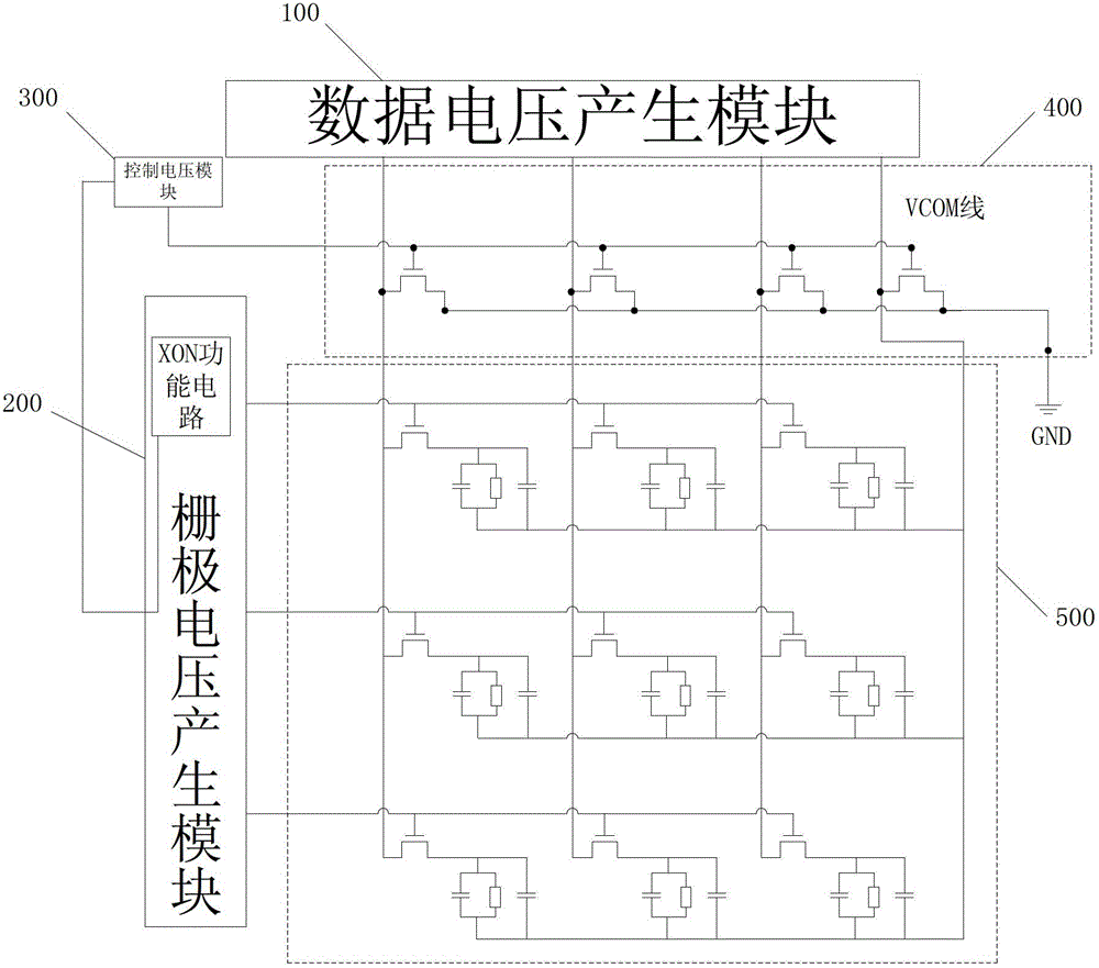 LCD (Liquid Crystal Display) panel drive circuit and method as well as display unit