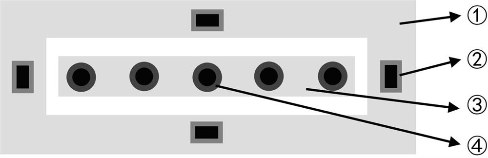 Ground grid current monitoring method based on non-magnetic core sensing array