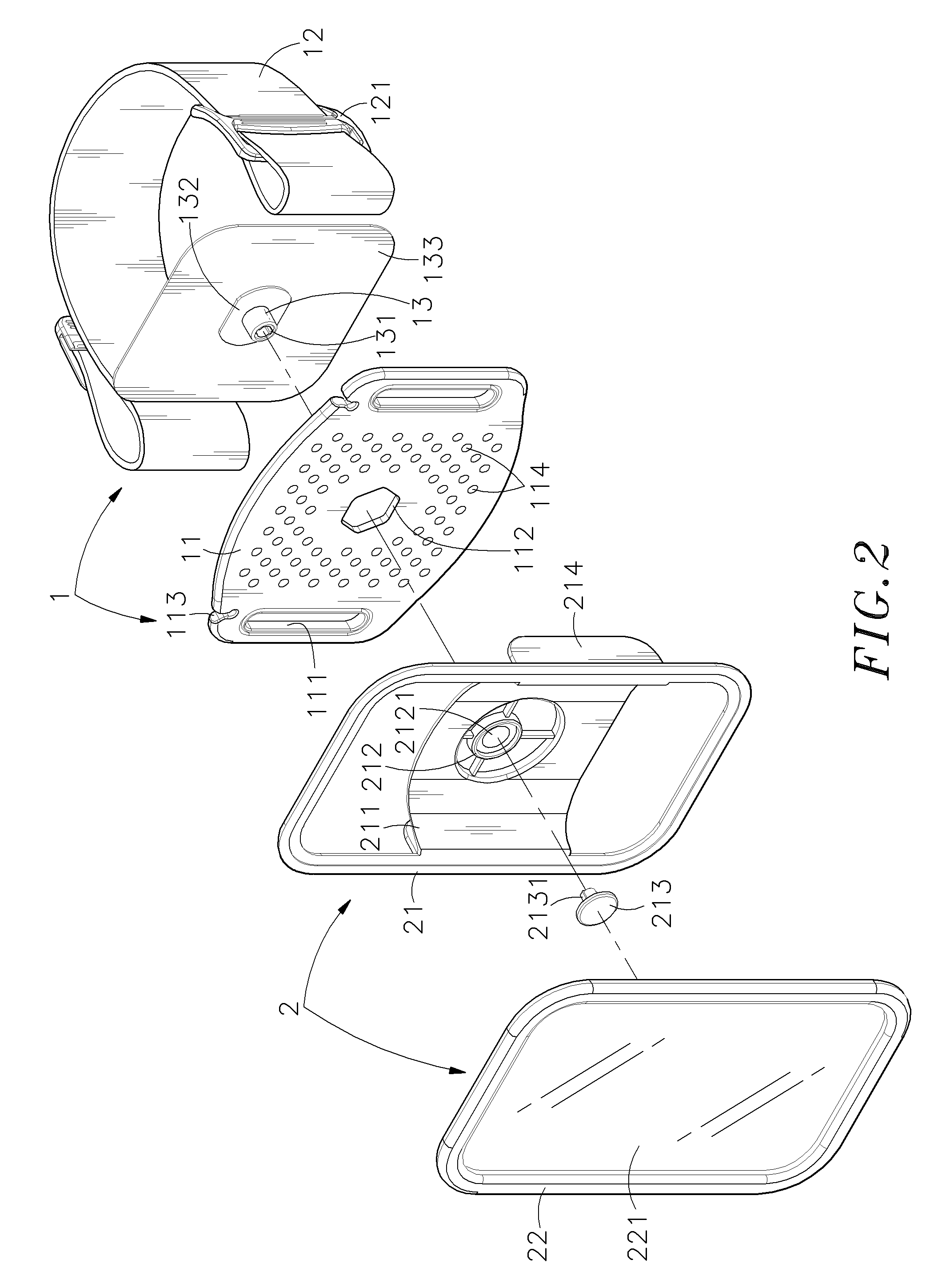 Portable binder with a rotating frame