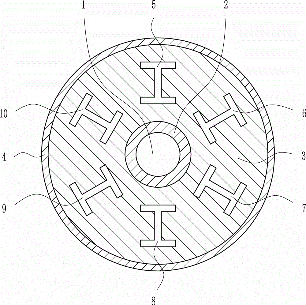 High-tensile copper-clad steel wire rod