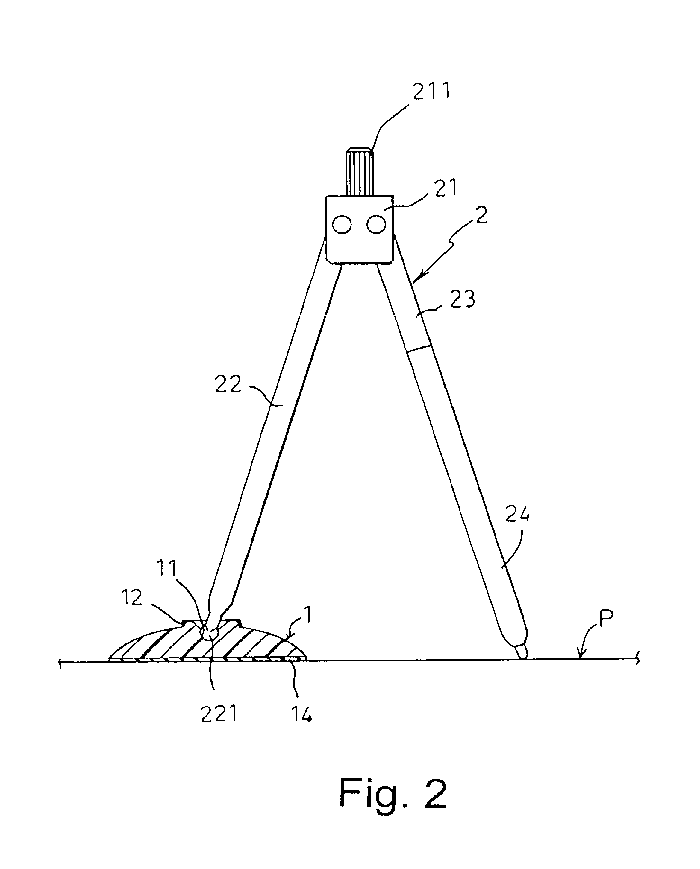 Auxiliary drafting instrument combination applicable to digital board