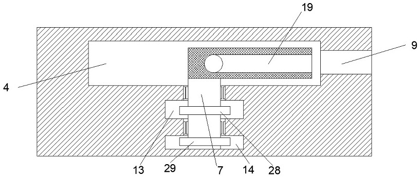 A road bridge multi-axial crack reinforcement device