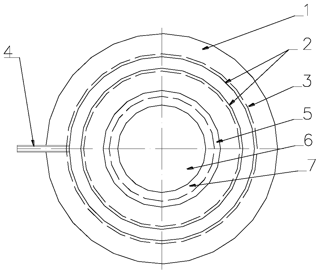 Steel ladle circumferential weld type ventilating water feeding opening seat block and argon blowing metallurgy method thereof