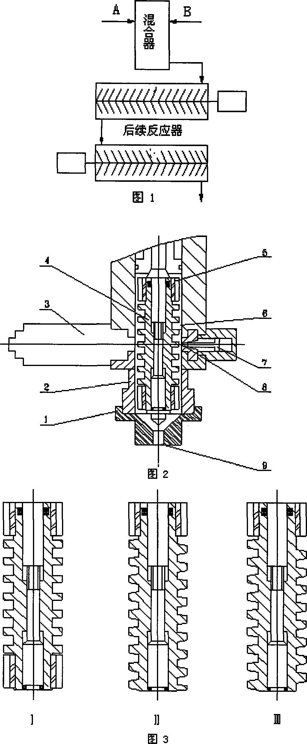 Mixer for aramid II polymerization