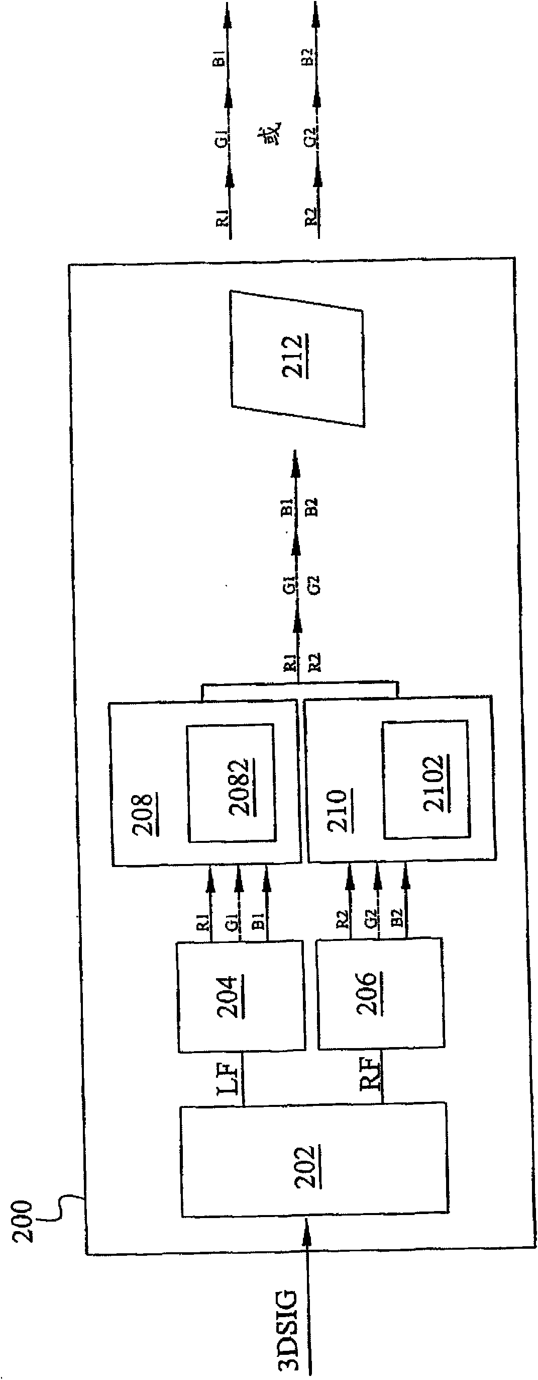 Device for displaying three-dimensional image and method thereof