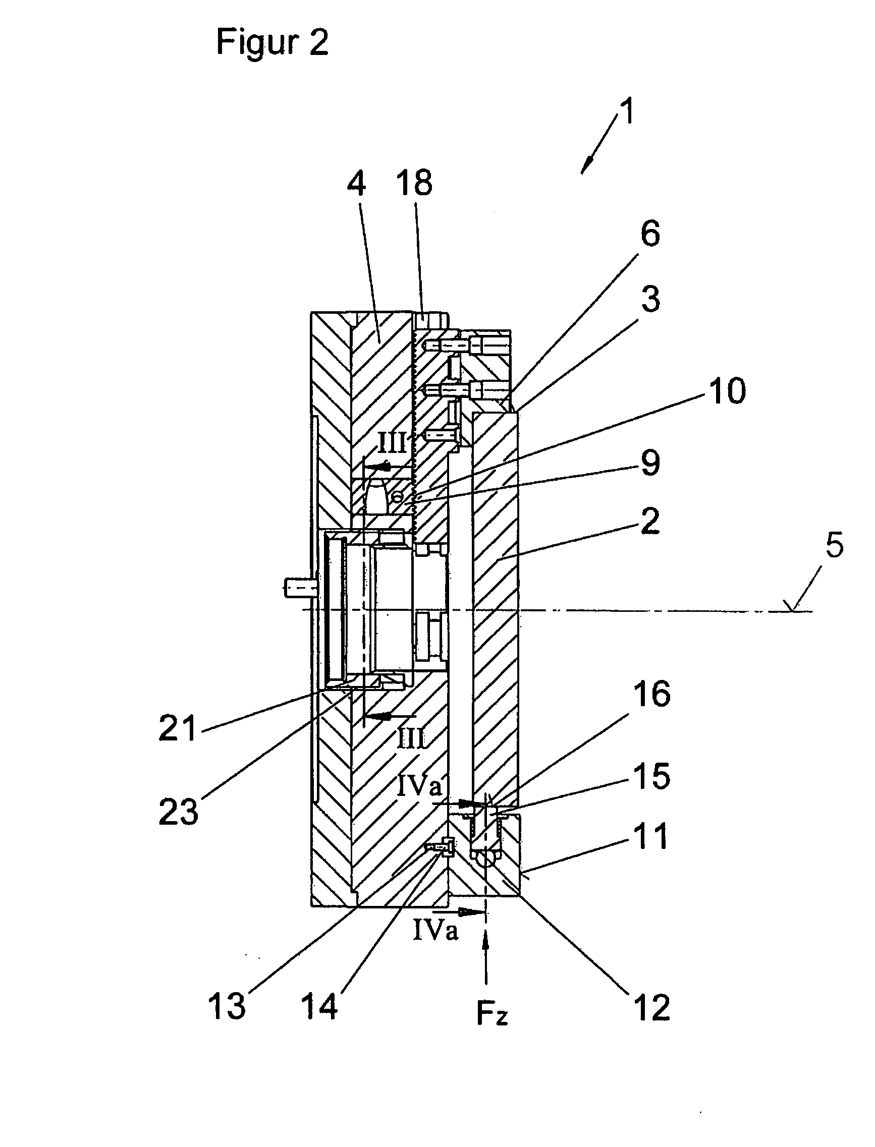 Power operated chuck