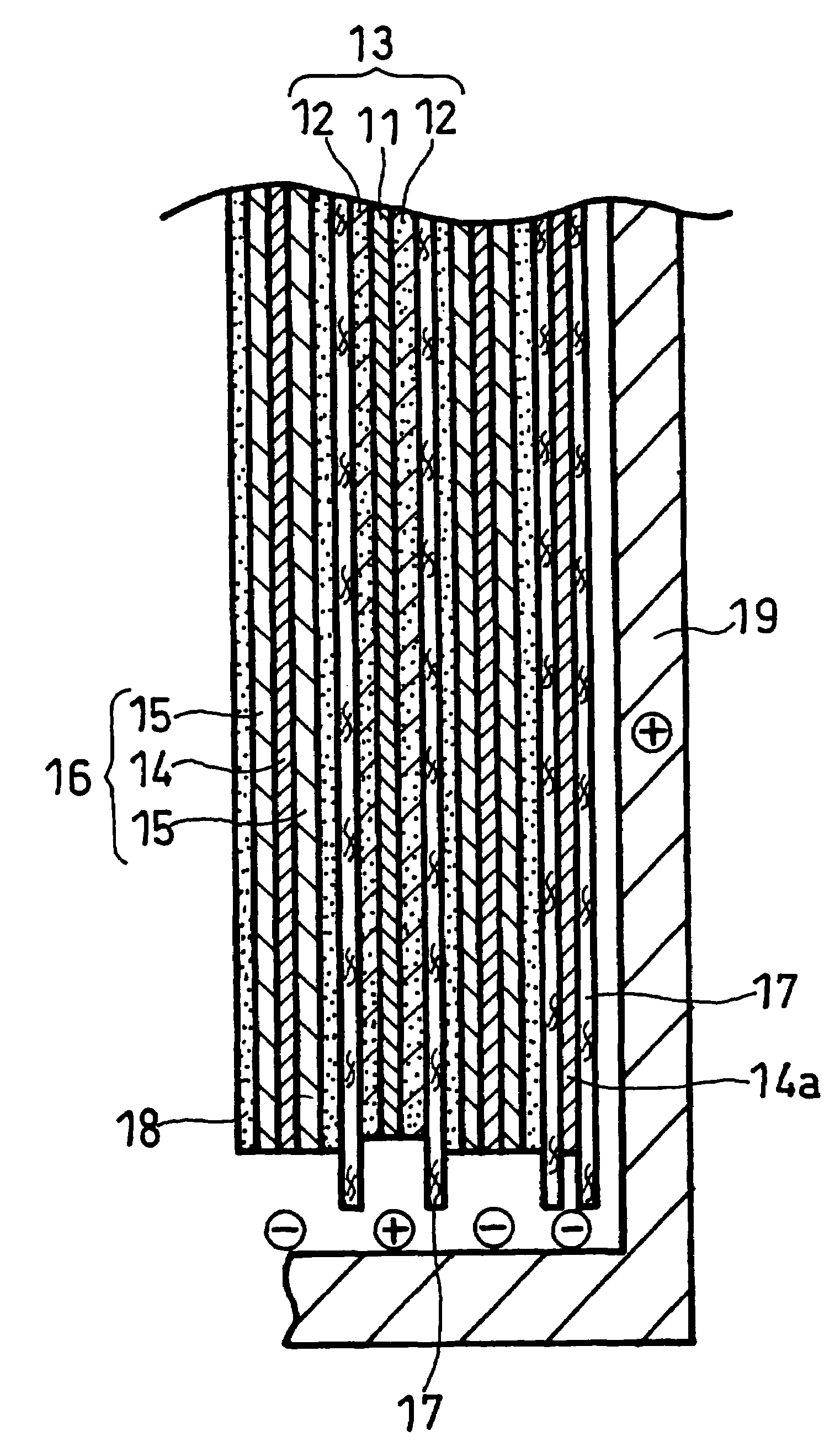 Prismatic lithium secondary battery having a porous heat resistant layer