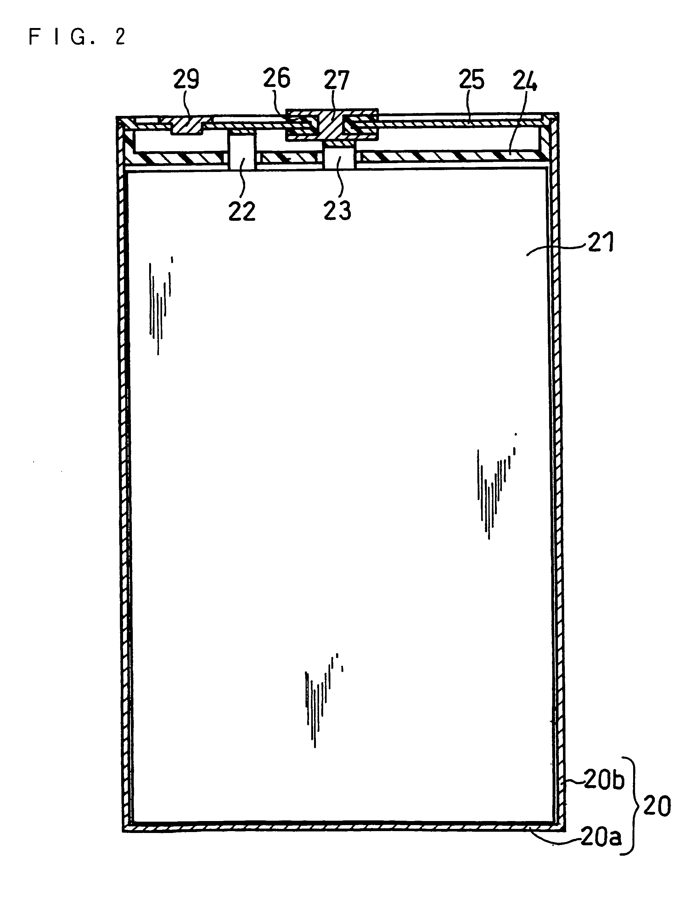 Prismatic lithium secondary battery having a porous heat resistant layer