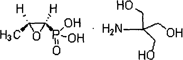 New method for synthesizing fosfomycin trometamol