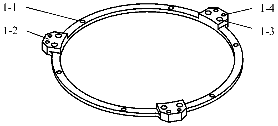 Push-condensing integrated high-resolution space optical load ultra-light carbon fiber truss support structure