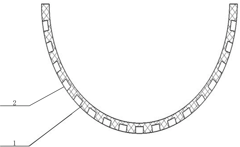 Damping sleeve for metal pipe vibration and noise reduction and coating method