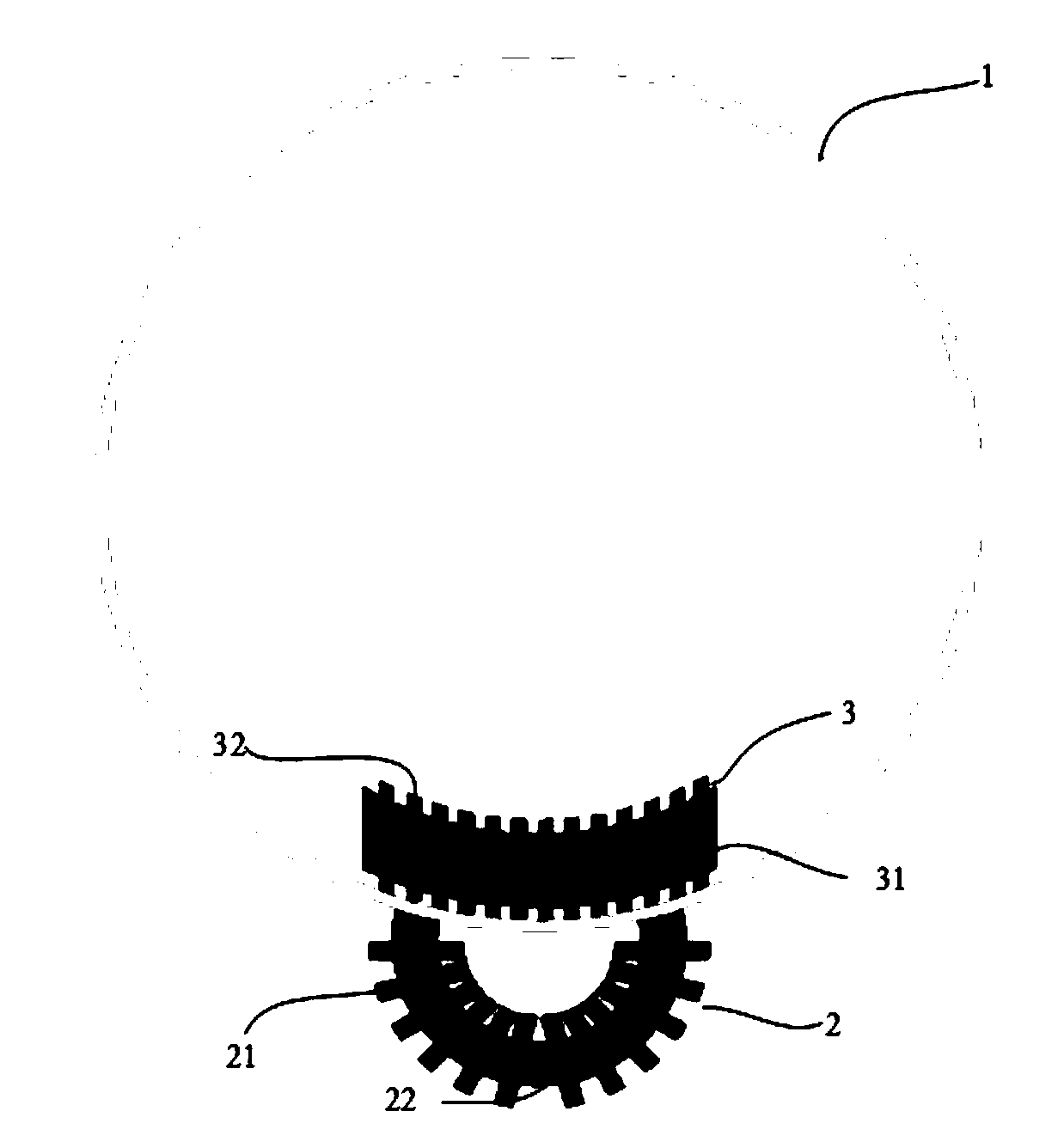 Wireless charging device and system for an autonomous underwater vehicle, and a coil winding method