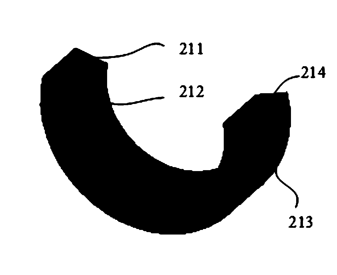 Wireless charging device and system for an autonomous underwater vehicle, and a coil winding method