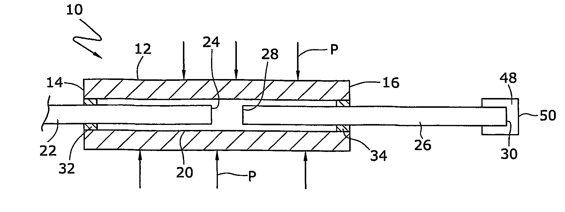 Optical sensor with co-located pressure and temperature sensors