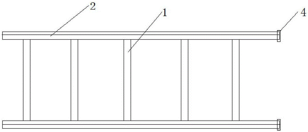 Rhombic cable ladder applied to wind power generation system